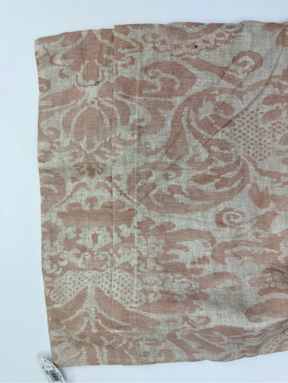 POTTERY BARN Euro Sham Stella Damask